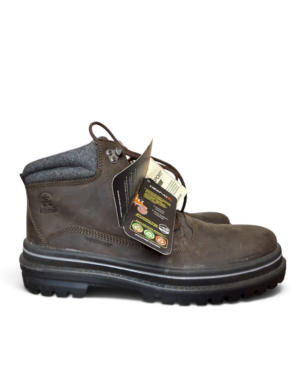 NWT KAMIK mens tyson mid boot size 12